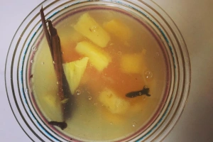 mazamorra de piña imagen